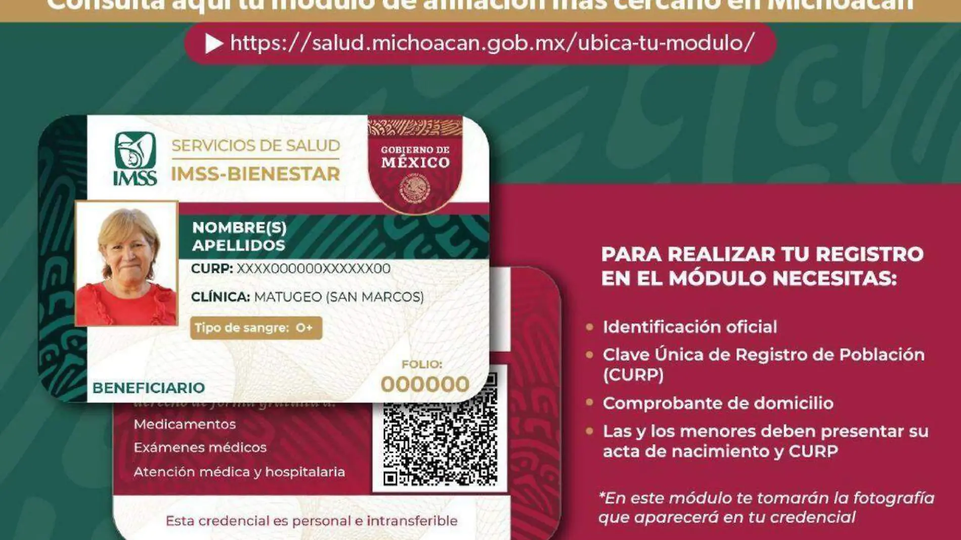 Credencial IMSS Bienestar